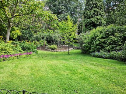 Typical backyard of a residence in Kitchener